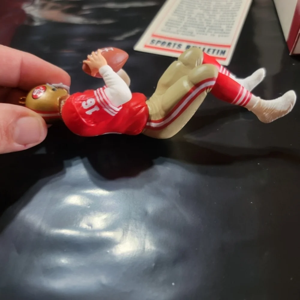 JOE MONTANA/Joe Namath Hallmark Figurine 1995 and 1997 Original‎ Boxes